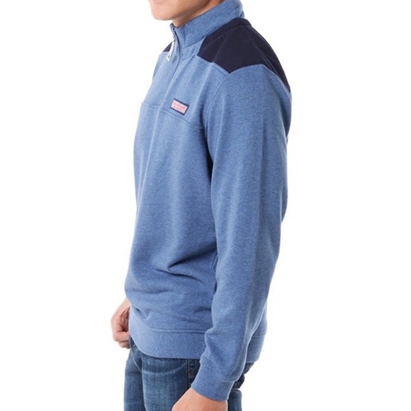 Vineyard Vines Other - Vineyard Vines Shep Blue Pullover Mens Large whale